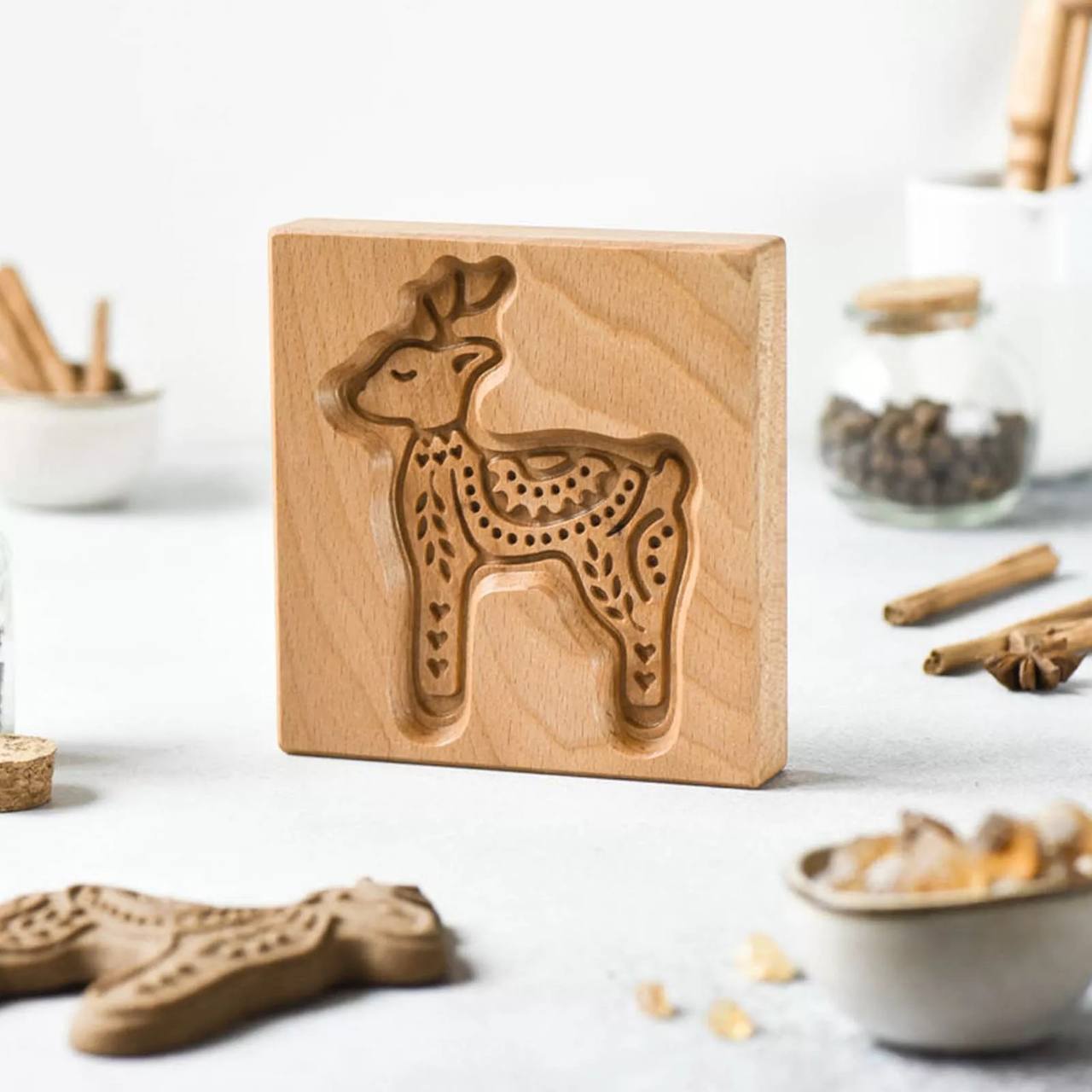 Wooden cookie cutter discount
